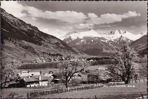 AK Bad Hofgastein, Stadtansicht, Graukogel, gelaufen 1968