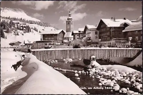 AK Lech, Am Arlberg, Hotel Krone, Pfefferkorn, Hôtel Tannbergerhof, inachevé