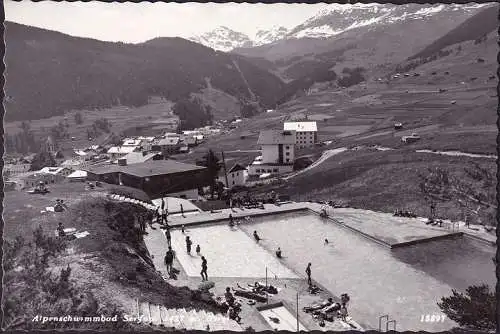 AK Serfaus, piscine alpine, incurvée