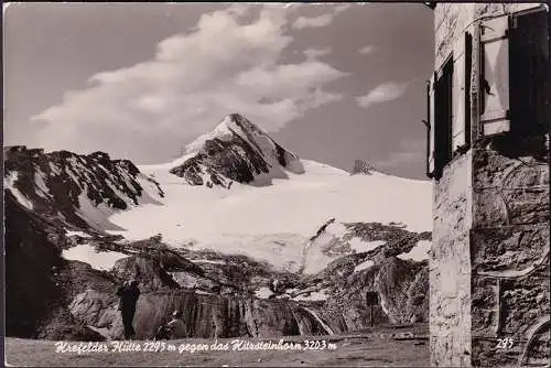 AK Krefelder Hütte contre Kitzsteinhorn, inachevé