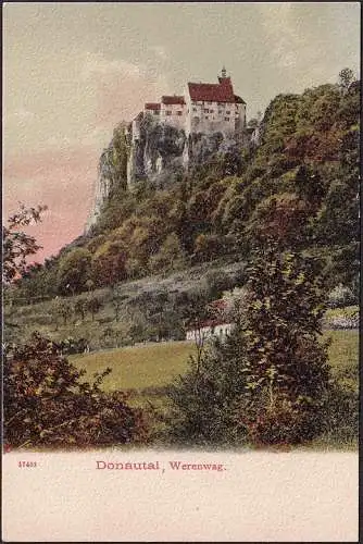 AK Donautal, Château de Werenwag, auberge sur châteaux de Werenwagu, non-franchie