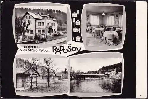 AK Radosov, Hotel und Hüttenlager, ungelaufen