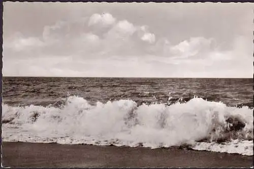 AK Niendorf, Sturm an der See, gelaufen 1966