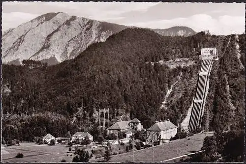 AK Kochel am See, Walchensee Centrale électrique, Château d'eau, conduite de pression, incurvée