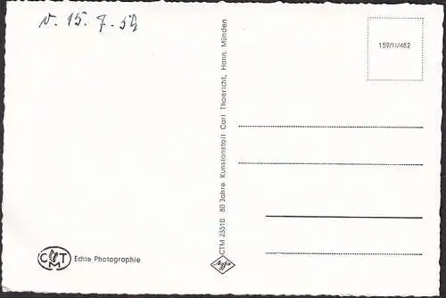 AK Bad Gandersheim, Inneres der Stiftskirche, ungelaufen- datiert 1959