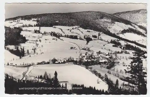 Österreich, Steiermark, Fischbach, gebr. Foto AK.  #2267