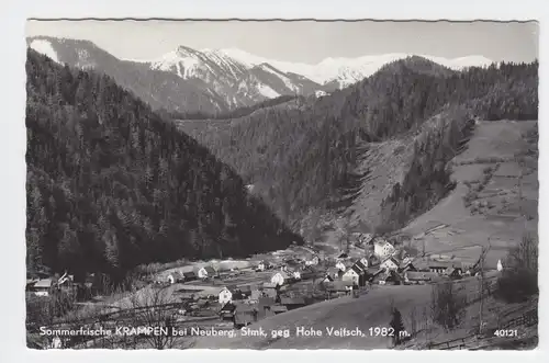 Österreich, Steiermark, Krampen bei Neuberg, gebr. Foto AK.  #2272