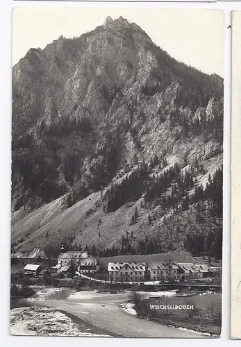 Österreich, Weichselboden Steiermark, sw-Foto AK. #534