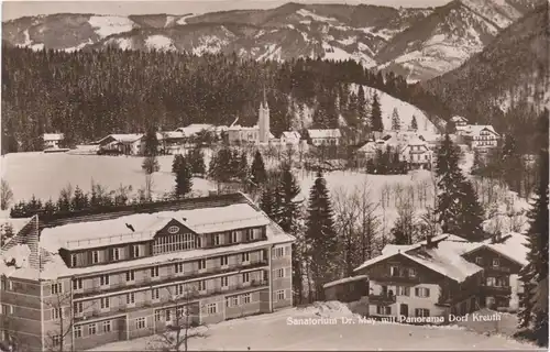 Bayern, Tegernsee, Sanatorium Dr. May Dorf Kreuth, ungebr. Foto AK. #24