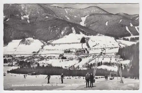 Österreich, Spital Semmering, Steiermark Winter-AK. #2067