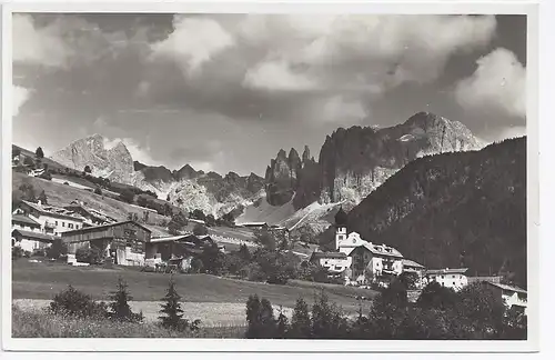 Italien, Tires, Südtirol, Dolomiti, sw Foto AK. #501