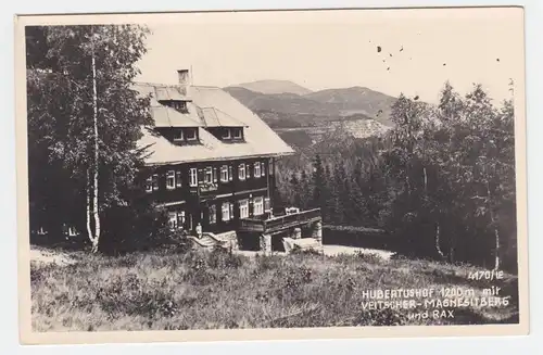 Steiermark, Veitsch, Gasthaus Hubertushof, gebr. sw- AK. #2404