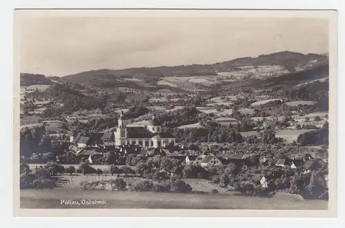 Steiermark, Pöllau, gebr. sw-Foto AK. #2399