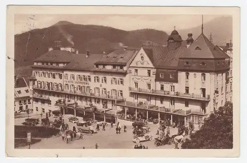 Steiermark, Mariazell, Hotel Laufenstein m. Autos, gebr. sw- AK. #2401