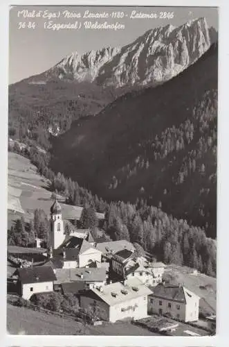 Südtirol, Welschnofen, Nova Levante, Eggental, gebr. sw- AK . #2411