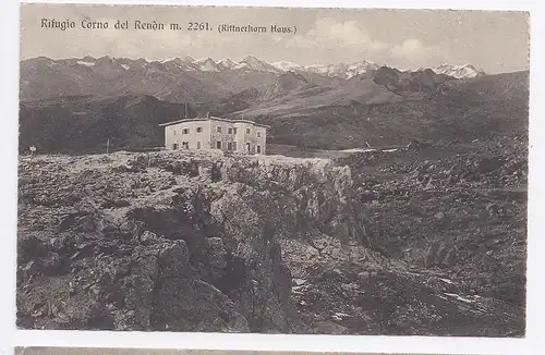 Italien, Rittner Horn Haus Rifugio Corno Renon, Südtirol Alto Adige sw-AK. #626