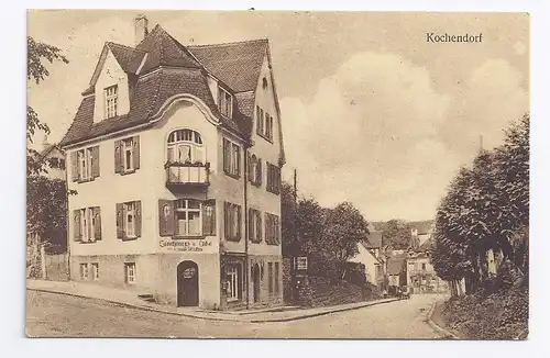 Baden Württemberg, Kochendorf, Konditorei Café Hahn.  #1165