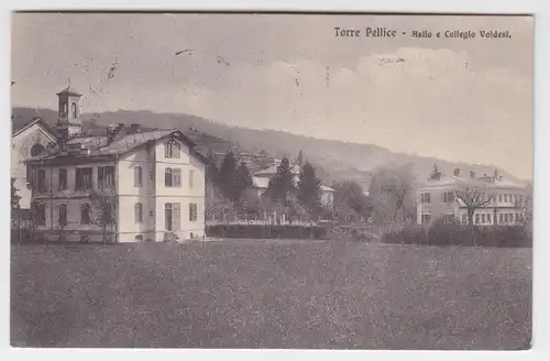 Italien, Piemont, Torre Pellice, Prov. Torino, gebr. sw AK. #2255