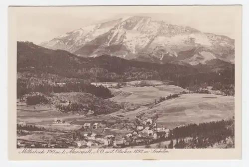Österreich, Steiermark, Mitterbach, gebr. sw AK. #647