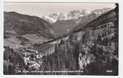 Österreich, Steiermark, St. Jlgen, gebr. Foto AK.  #2274