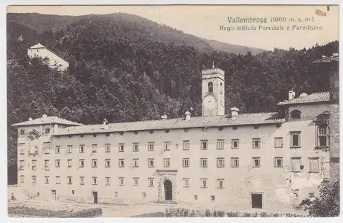 Italien, Toscana, Vallombrosa Istituto Forestale, ungebr. sw-AK. #1855