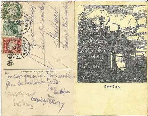 Engelberg, 1912 v. Schorndorf gebr. AK