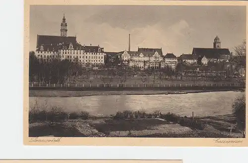 Donauwörth, Cassianeum, Blick v. Hotel Drei Kronen, ungebr. sw AK 