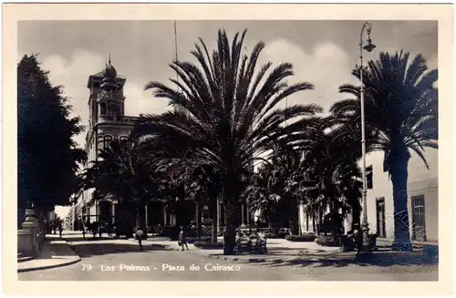 Spanien, Las Palmas, 1932 v. Puerto de La Luz n. Norwegen gebr. sw-AK