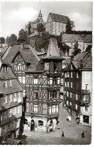 Marburg Lahn, 1959 gebr. Foto-AK