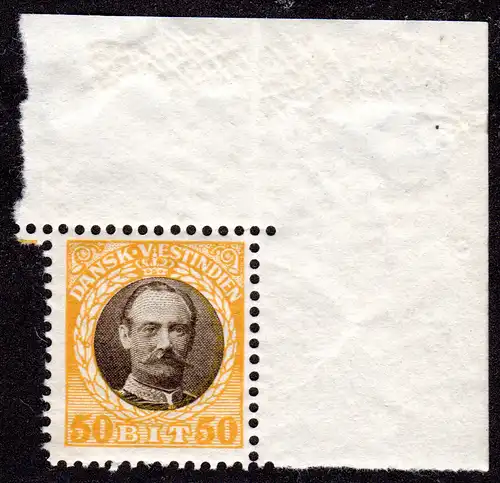 DWI Nr. 48, postfrische 50 Bit m. Bogeneckrand