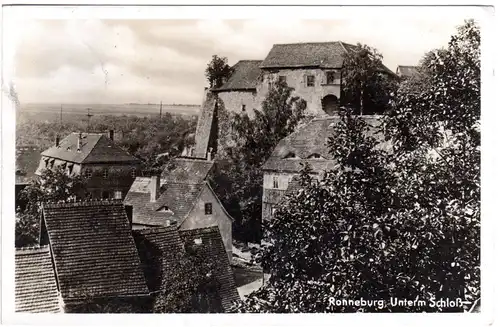 DR 1933, PÖRSDORF Gera Land, Landpost Stpl. auf  AK m. 6 Pfg.