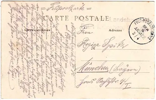 Denain, La Fosse Renard pendant la Grève, 1915 gebr. FP sw-AK