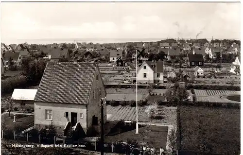 Schweden, Hälsingborg Villaparti fr. Eskilsminne, beschriebene sw-AK