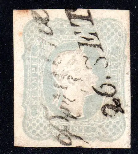 Österreich, breitrandige 1,05 Kr. Zeitungsmarke m. Tirol-L1 PERGINE