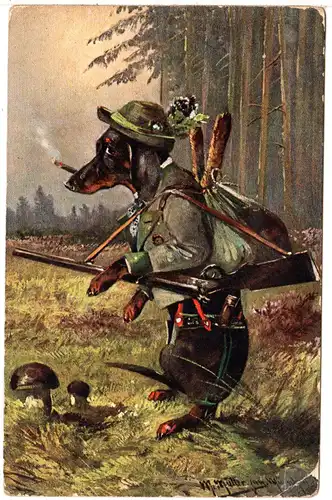 Bayern 1915, Posthilfstelle PARSDORF Taxe Feldkirchen auf AK m. 5 Pf.