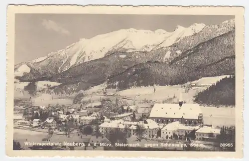 Österreich, Steiermark, Neuberg a.d.  Mürz, 1942 Ostmark-gebr. sw AK. #1484