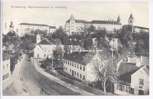 Freising, sw-AK Münchenerstrasse. #515