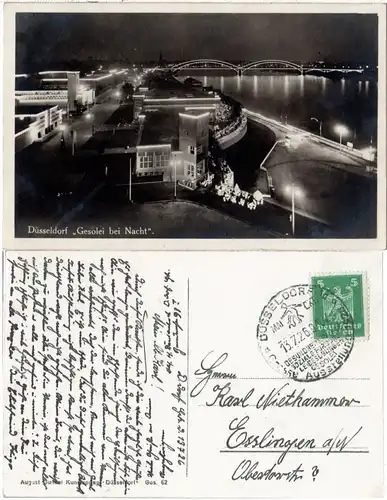 DR 1926, Düsseldorf Gesolei Sonderstempel auf entsprechender AK m. 5 Pf.