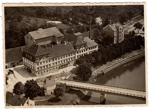 Donauwörth, Ökonomiegut d. Kronen Brauerei m. Hotel Krebs, ungebr. sw-AK