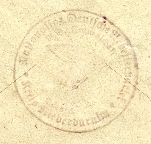 DR 1938, Landpost Stempel BÖRNICKE über Bernau b. Berlin auf NS Brief m. 2x12 Pf