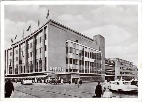 Bremen, Kaufhaus Hertie, ungebr. sw-AK