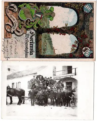 Freising, Hortensia Weihenstephan (heute Bund Balduria), 2 Studentica AK