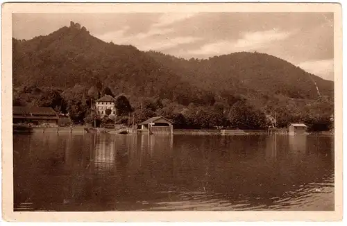 Bodman am Bodensee m. Pension Linde, 1925 gebr. sw-AK
