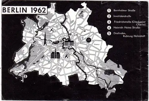Unteilbares Deutschland, Berlin 1962, mehrseitige Propaganda Broschüre