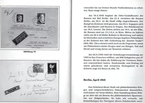 Jaeger, Dr. H., Deutschland 1944-45 Eine zeitgeschichtl.-philatel. Dokumentation