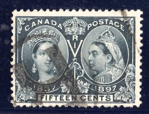 Kanada 46, sauber gest. 15 C. Thronjubiläum Königin Victoria