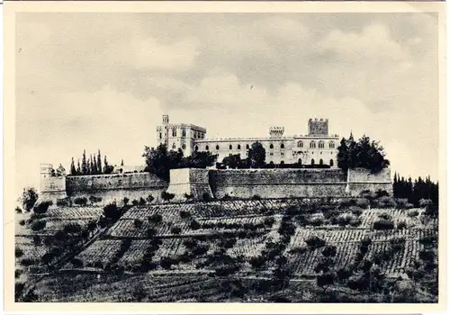 Italien, Castello Di Brolio Chianti Casa Vinicola Barone Ricasoli, ungebr. sw-AK