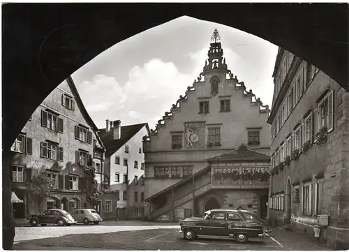 BRD 1962, Landpost Stpl. 8081 Oberschweinbach auf AK m. 2x10 Pf.