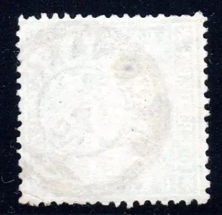 Württemberg, sauber gebr. 6 Kr. (enge Zähnung) m. K3 BACKNANG