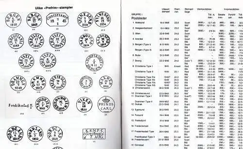 Der Norwegen Spezialkatalog 1992 m. Brief- u. Stempelbewertung ab Vorphila